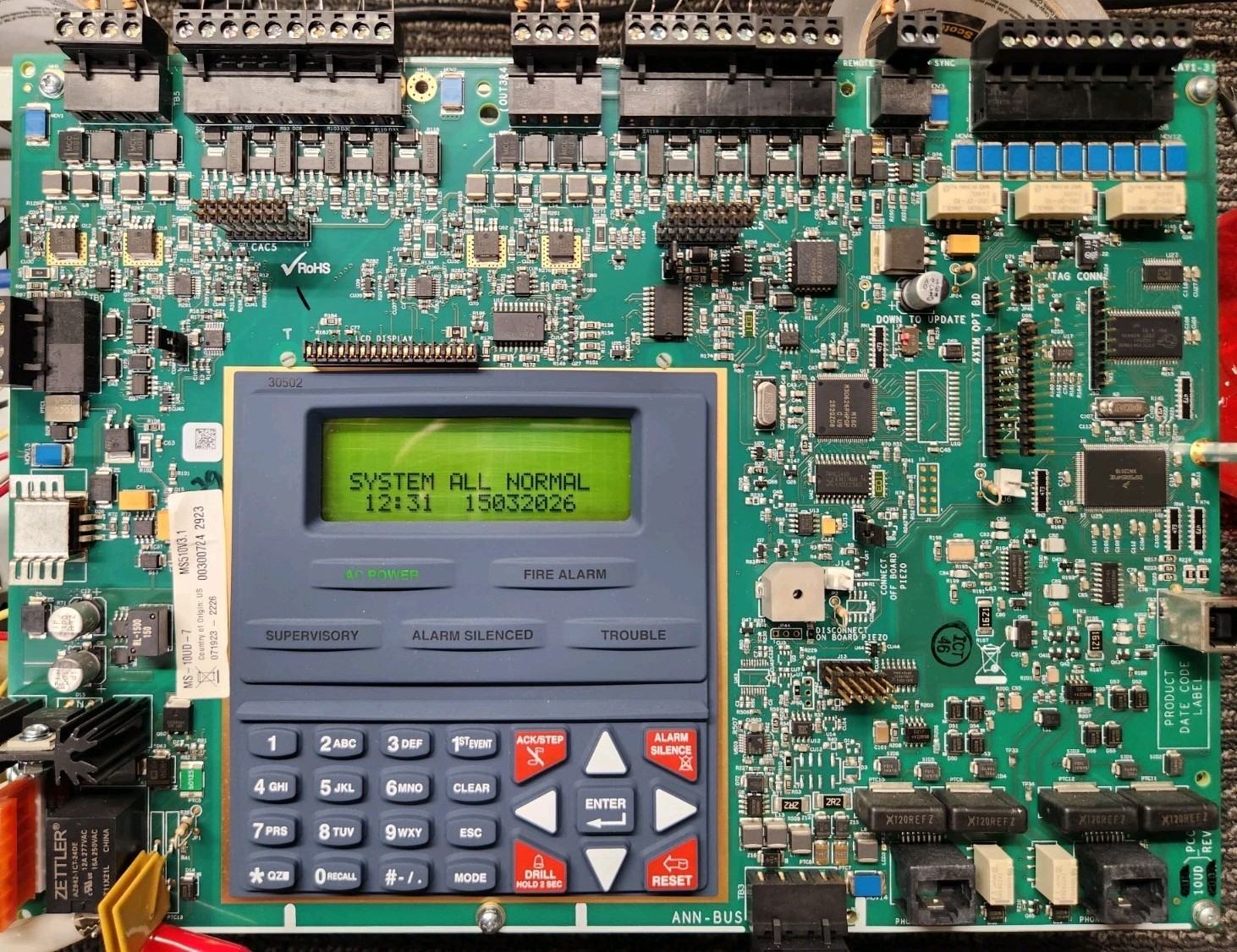 Honeywell Fire-Lite MS-10UD-7 Replacement Board w/ Warranty, Free Rush Ship