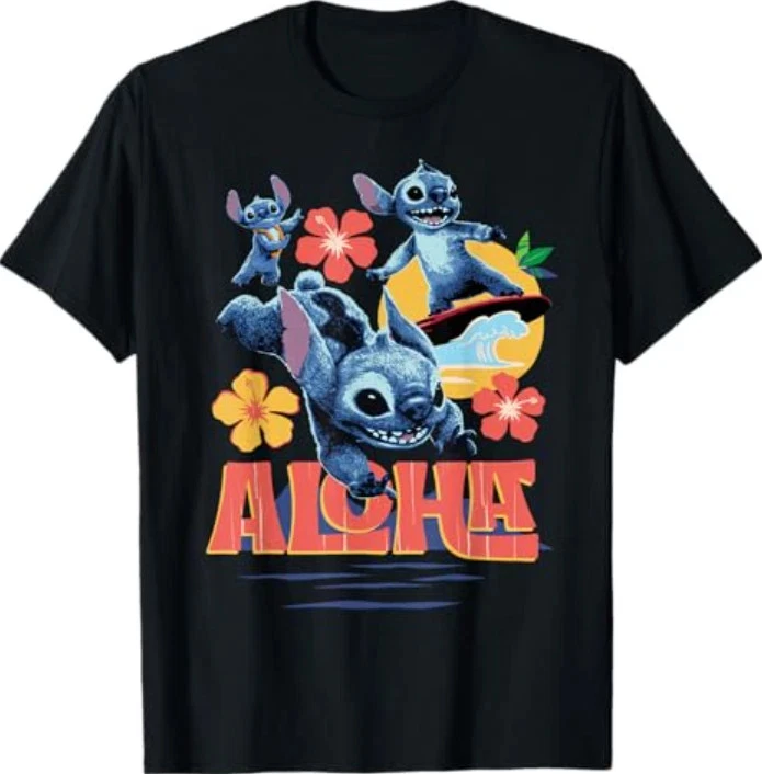 Disney  Lilo & Stitch Aloha T-Shirt 2025