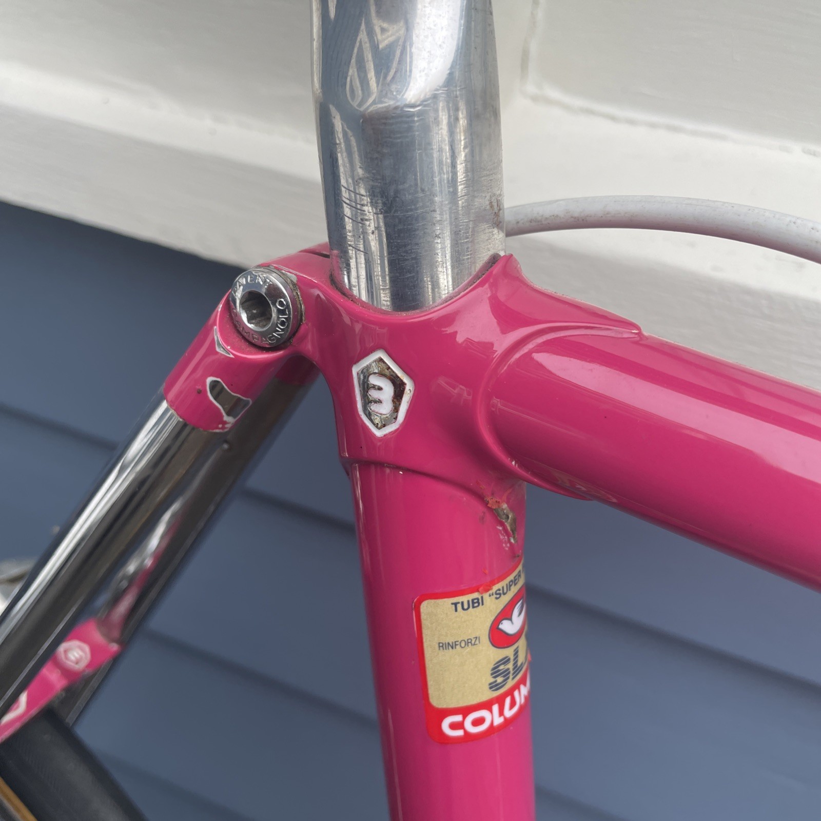 1988 Lighly Used BASSO LOTO Bicycle • SLX • Early Campagnolo C-Record • 55cm.