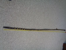 Antique Vintage Brass Horse Sleigh Bells Leather Strap 92” 35 Bells