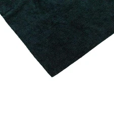 The Rag Company 51616-E-245-BLK 16x16 EDGELESS Microfiber Towel BLACK QTY 1