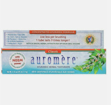 Auromere Classic Ayurvedic Herbal Toothpaste with Neem Power 117 gram 4.16 Ounce