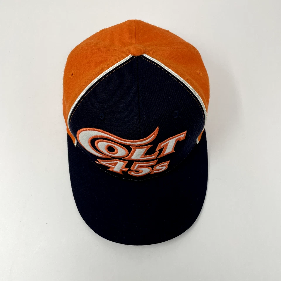 Houston Colt 45s Cap Hat Cooperstown Collection PRO MODEL Fitted Hat 7 1/8 RARE - Image 2 of 4