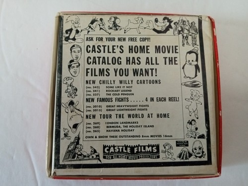 Películas de colección de 8 mm 3 castillos Abbott y Costello Tiger Hunt ciencia ficción - Imagen 4 de 6
