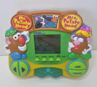 Mr & Mrs Potato Head 1999 Handheld LCD Spiel Tiger Electronics Vintage