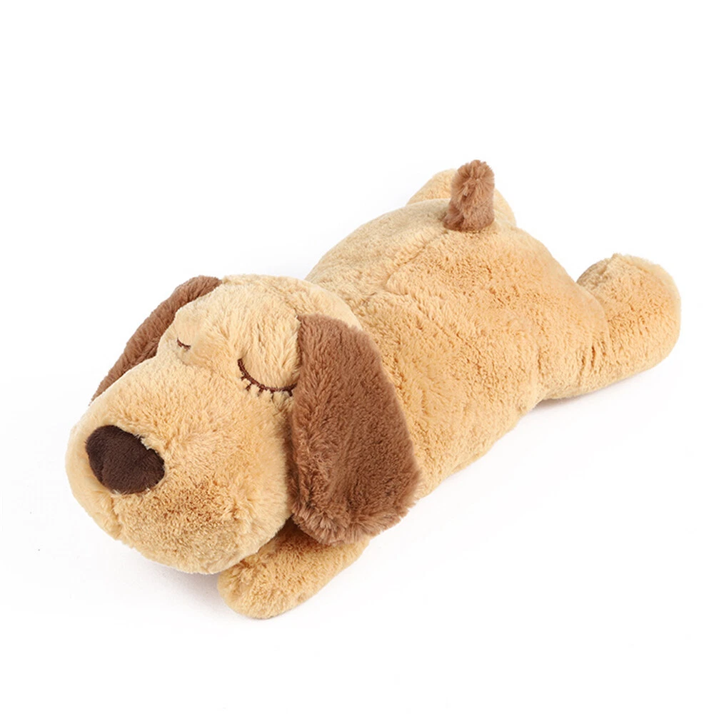 Behavioral Aid Puppy Cat Toy Heartbeat Soft Plush Sleeping Buddy