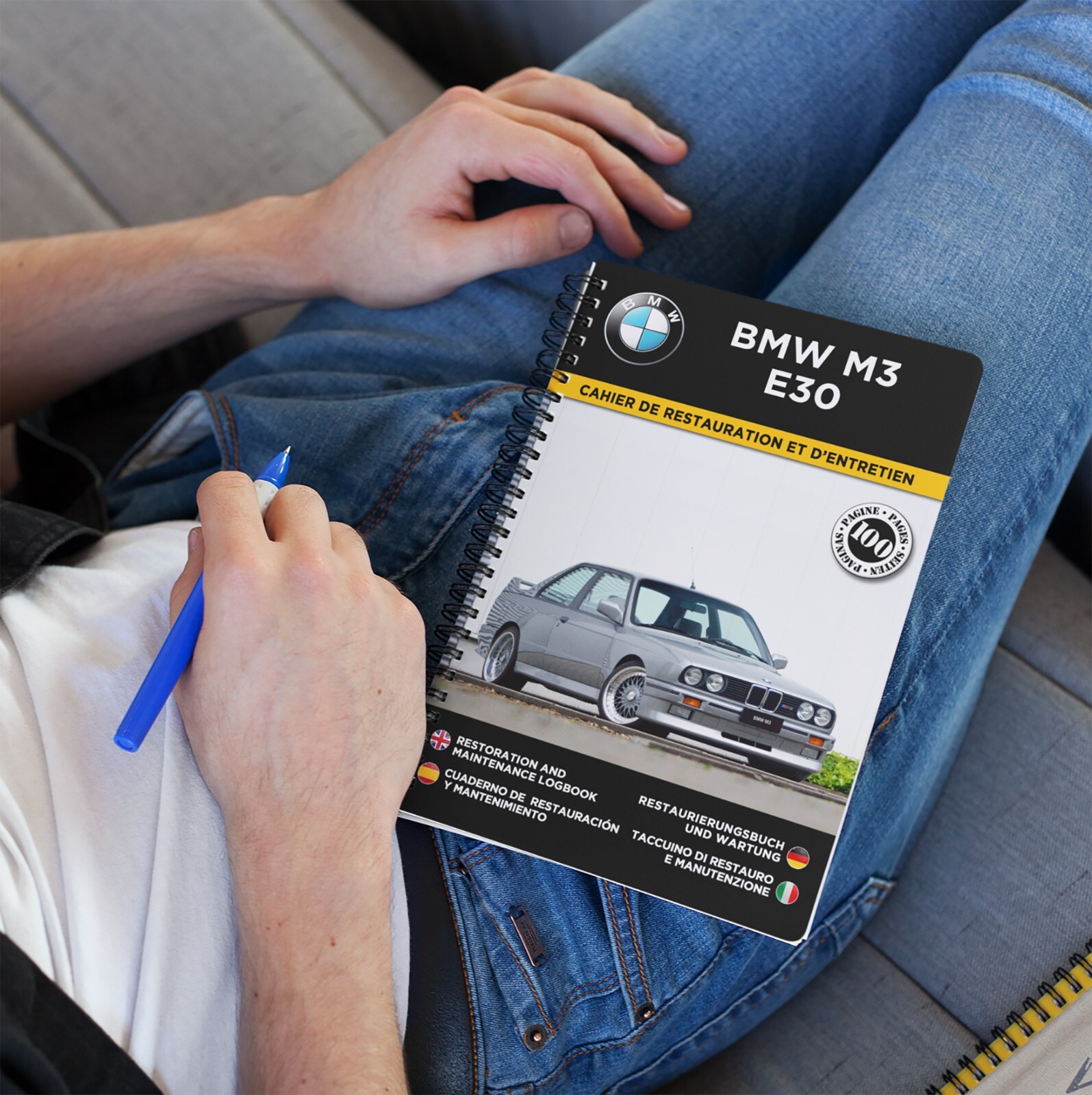 Cahier de restauration BMW M3 E30 compagnon de votre atelier