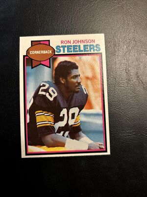 Baa-5 1979 Topps #351 Ron Johnson Pittsburgh Steelers￼ Rookie