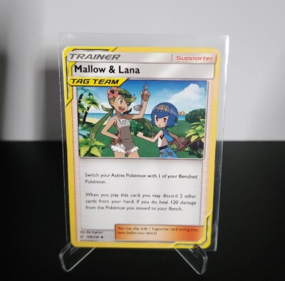 Pokemon TCG Mallow & Lana Sun & Moon - Cosmic Eclipse 198/236 Regular Uncommon
