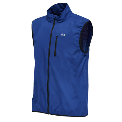 Newline Core Running Herren Gilet Weste Laufweste Sportweste blau 5101167045 WOW