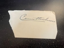 Count Felix Von Luckner Signature - World War I German Naval Officer