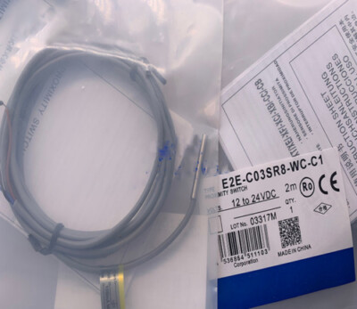  One OMRON E2E-C03SR8-WC-C1 Proximity Sensor New Fast Shipping