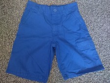 LEVI CARGO SHORTS BOYS SZ 8 REG 24" WAIST BLUE