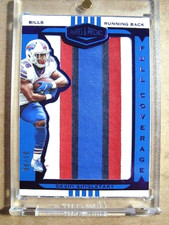 2019 Devin Singletary Plates & Patches Rookie Full Coverage Jumbo Patch RC /10