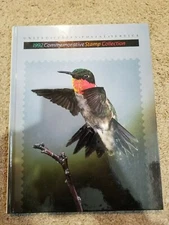 United States Postal Service 1992 Commemorative Stamp Collection Book - Hardback