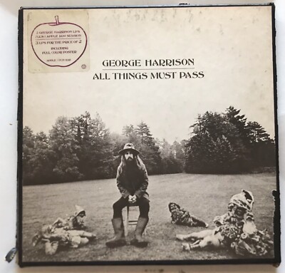 洋楽 George Harrison All Things Must Pass 3LP George Harrison All Things Must Pass Exclusive Colored Vinyl