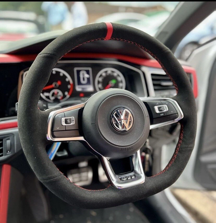 Vw golf steering wheel size deals