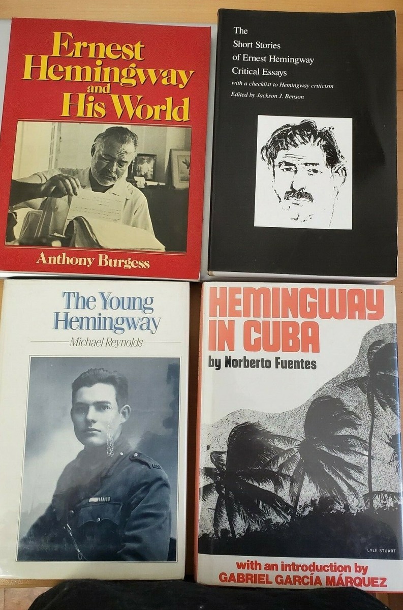 4 VINTAGE BOOKS ON HEMINGWAY | eBay