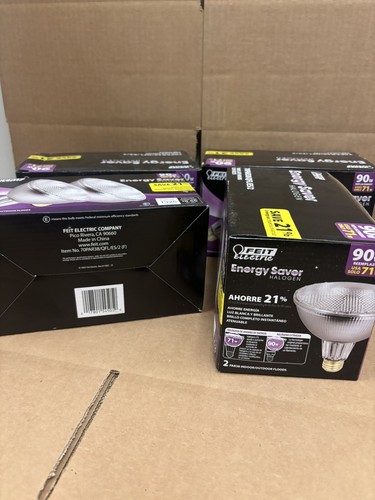 8-Pack FEIT Electric 90W Replacement Energy Saver PAR38 Flood Bulbs 1325 Lumens - Picture 2 of 2