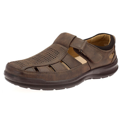 Herren Slipper Sandalen Halbschuhe Freizeitschuhe Sommer Kunstleder Schuhe 63029