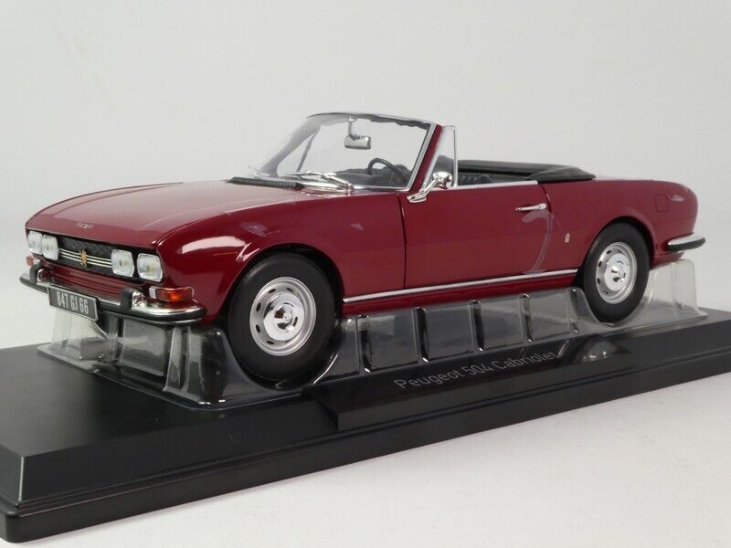 Norev Peugeot 504 Cabriolet Andalou Red 1969 1/18 184818 | eBay Norev Peugeot 504 Cabriolet Andalou Red 1969 1/18 184818 | eBay