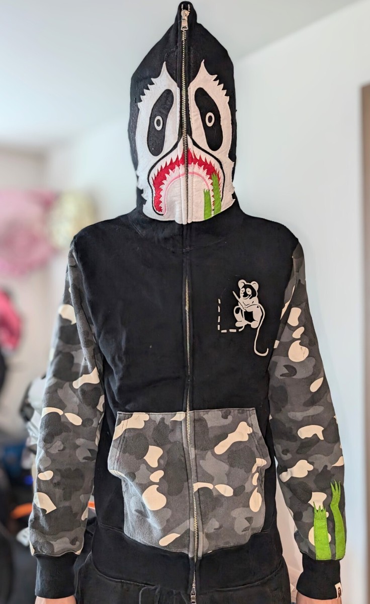 Bape Panda Full Zip Hoodie | eBay