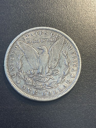 1887 O Morgan Dollar AU - Picture 3 of 4
