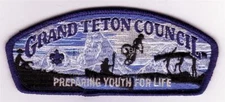 Grand Teton Council 2011 SA-299 Blue Badge District Training Csp Mint FREE SHIP