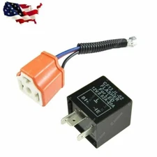 3-Pin Car Flasher Relay Fix LED Turn Signal Light Hyper Flash For CF13 & CF14