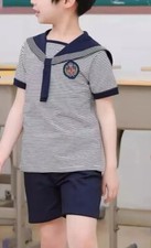 Set Sailor Summer Kids Boys Clothes Set Navy Costume 4T