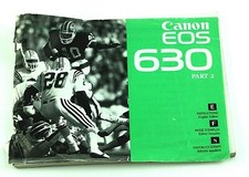 189123 Canon EOS 630 Genuine Original User Instruction Manual