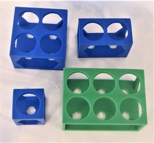 Plastic Rack Stand For 50 ml 30 mm Jumbo Test Tube Centrifuge Tubes Lab Bench