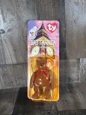 Ty McDonalds Teenie Beanie Baby, Britannia The Bear w/RARE ERRORS 1993/OAKBROOK