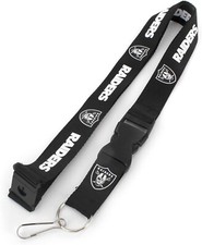 LAS VEGAS RAIDERS LANYARD -NFL - UNISEX - FREE SHIPPING!