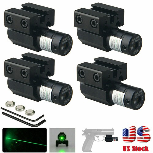Tactical Red/Green Laser Beam Dot Sight Scope For Gun Rail 11/20mm Pistol Rail - Picture 15 of 18