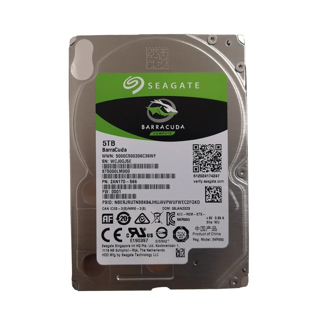 5TB 2.5 Inch SATA Computer Internal Hard Disk Drives for sale | eBay