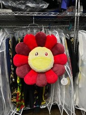 Takashi Murakami Flower Plush 60CM Red/Burgundy/Light Yellow