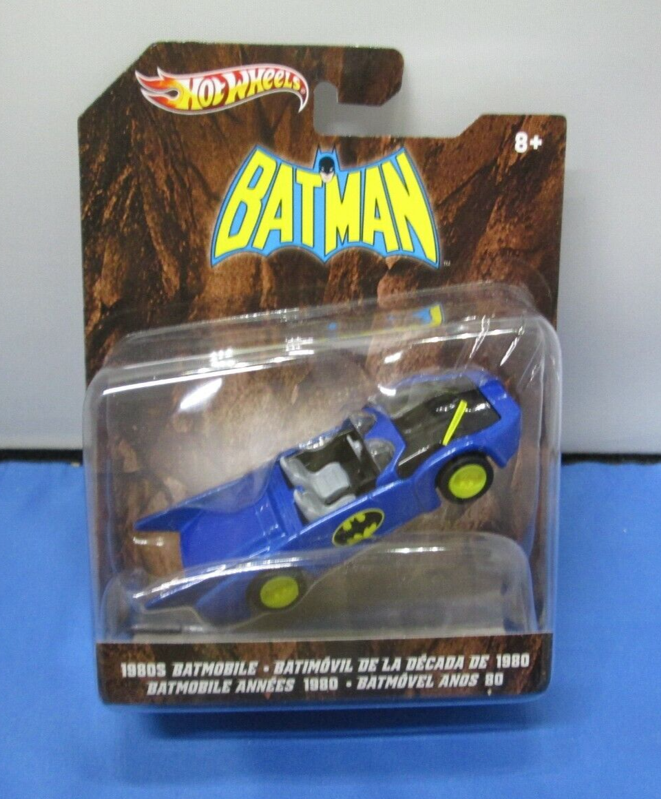 Hot Wheels Batman 1980's Batmobile 1:50 Scale Die-Cast Model