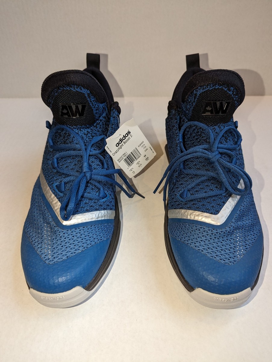 Size 13 - Adidas Crazylight Boost 2.5 Low Capital Blue | eBay