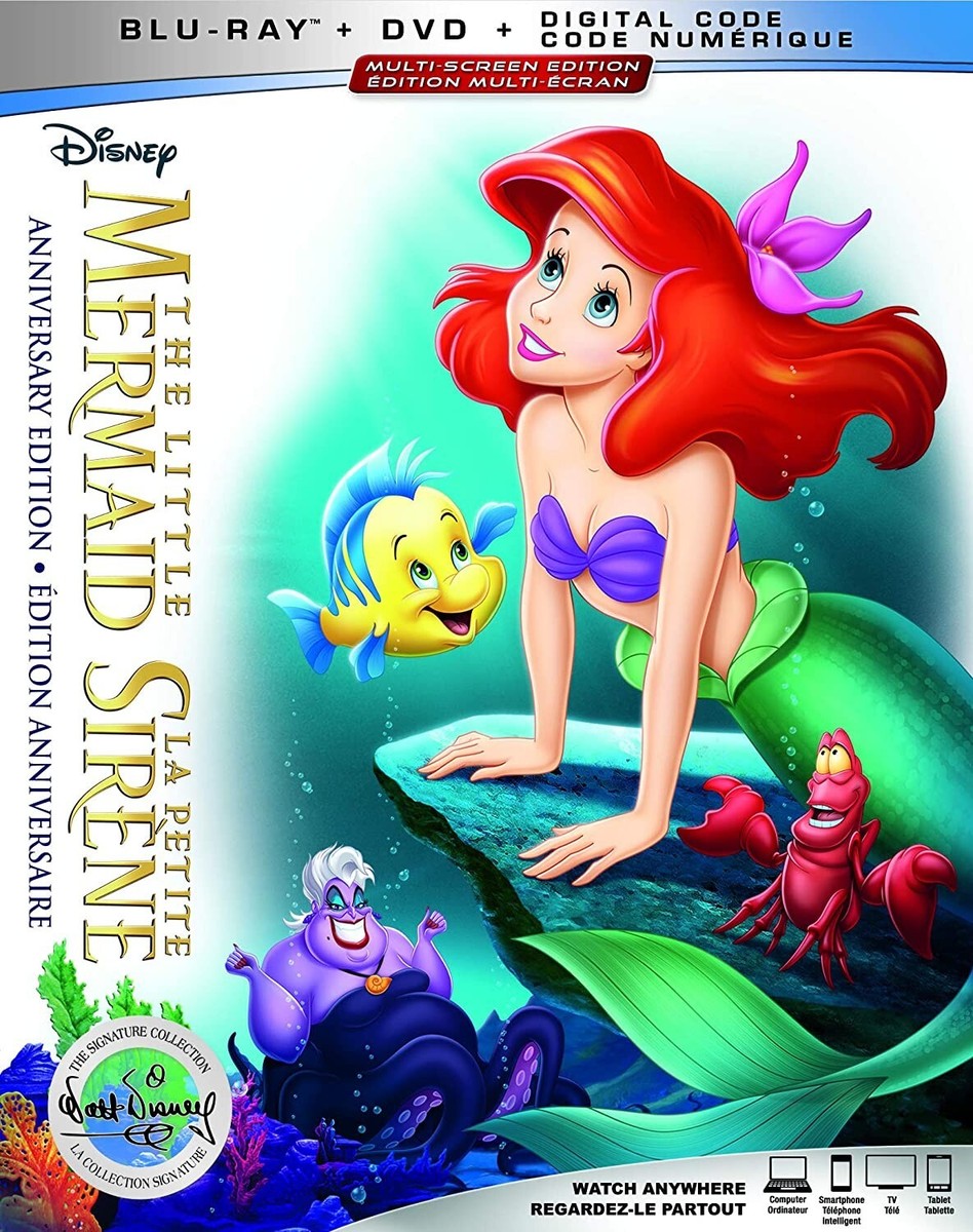 The Little Mermaid 30th Anniversary Signature Edition - Blu