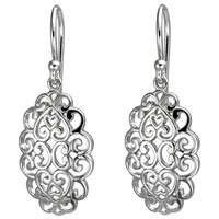 OhrhäNger Aus 925 Silber Mit Ornament Aus Herzen Ohrringe Ohrschmuck