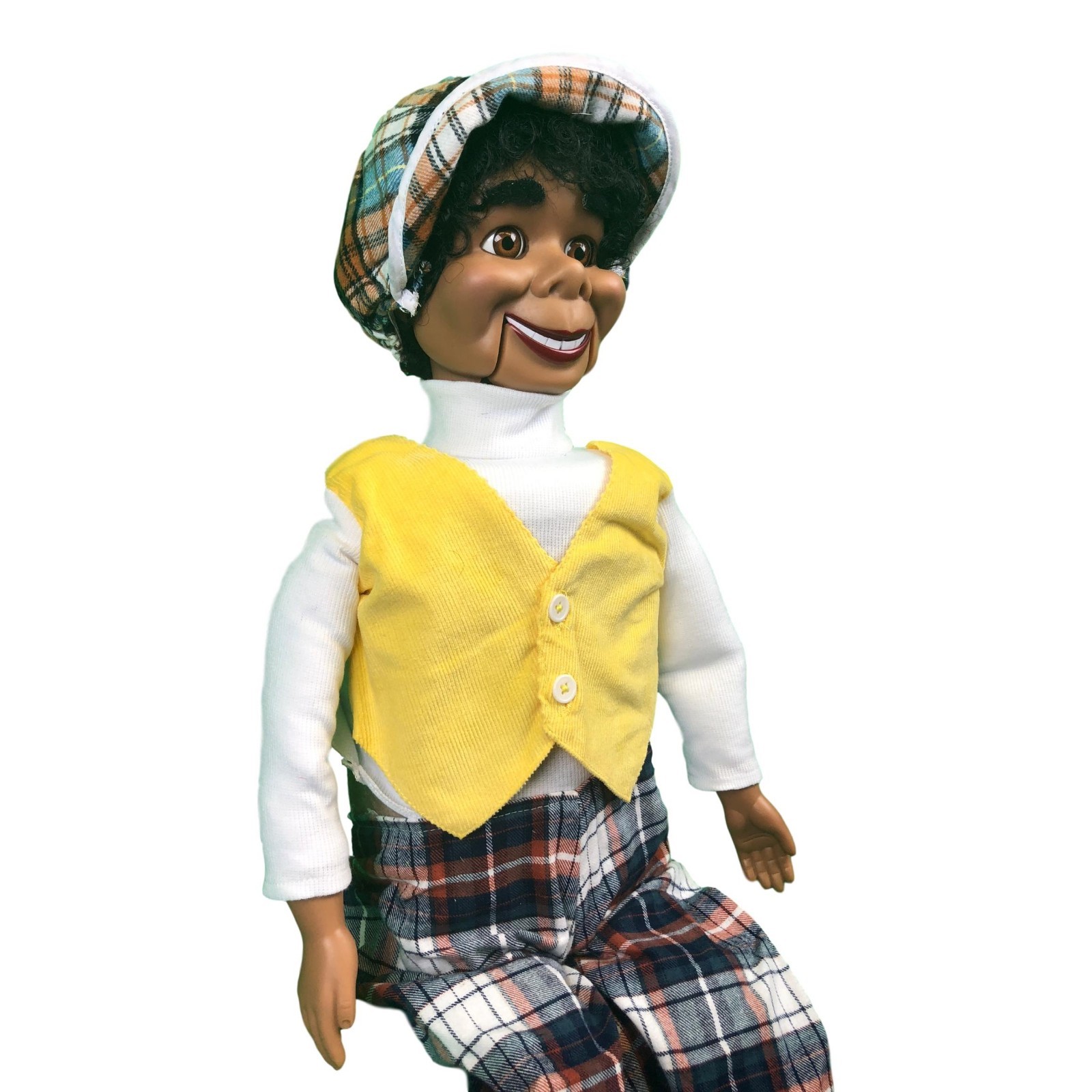 Lester Super Deluxe Upgrade Ventriloquist Dummy Doll Moving Eyes