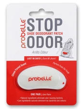 Probelle Shoe Deodorant Patch. Eliminates Shoe Odor Naturally for 90 Days