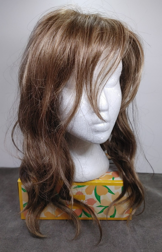 Jon Renau Rachel Perücke handgebunden Mono Top Lace Front Shaded Mokka - Bild 2 von 10