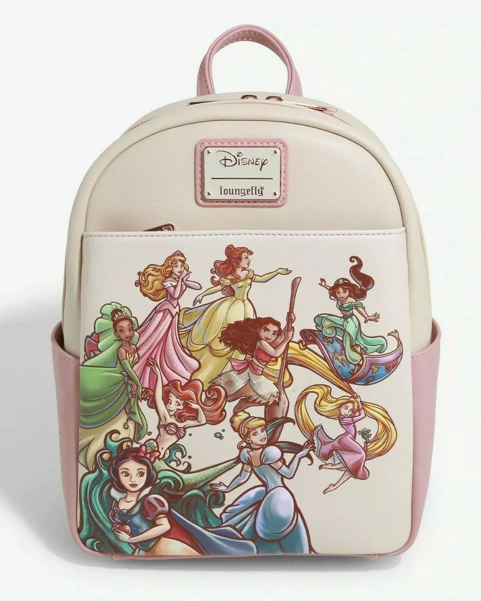 Loungefly Disney Princess Ornate Floral Group Portrait Mini Backpack -  BoxLunch Exclusive