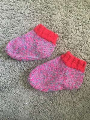 Tolle Socken Wolle handmade Neu Gr. 16/18