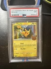 PSA 9 Pikachu Trick Or Trade #018 2024 Pokemon Card Halloween Stamp Cosmo Holo Q