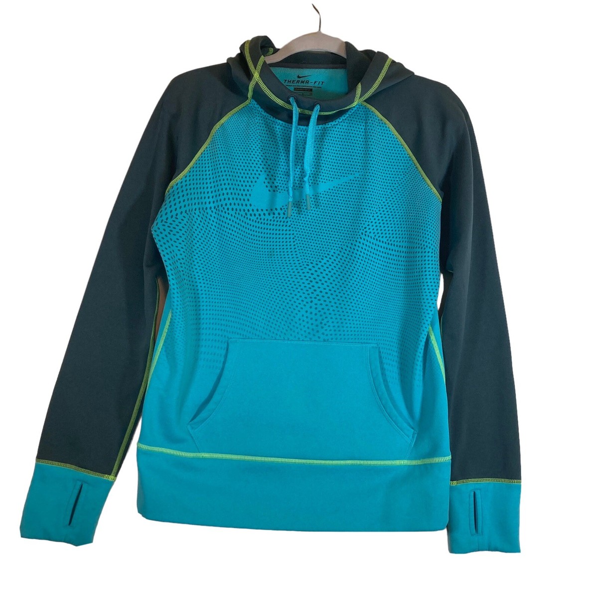 turquoise nike sweater