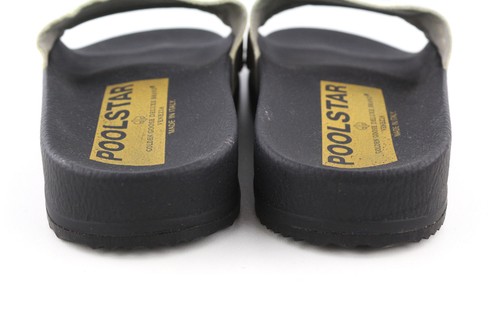 GOLDEN GOOSE Poolstar Women Slippers EU39 Black White Swimming Pool Slip On - Picture 7 of 10