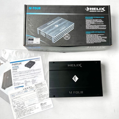 HELIX M FOUR 4 Channel Car Audio Power Amplifier 100W Class D Germany Used